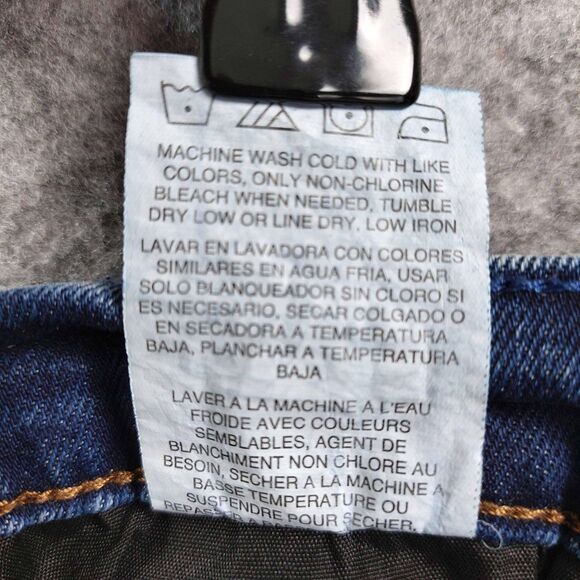 Wrangler Retro Jeans Mens 36x38 Blue Slim Boot Bootcut Stretch Denim 1077MWZMP - Picture 10 of 12